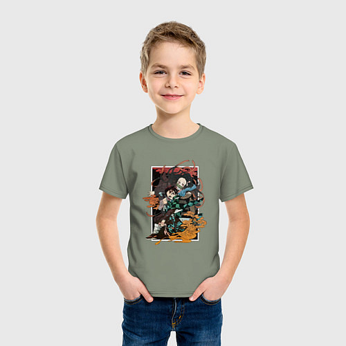 Детская футболка Kamado team / Авокадо – фото 3