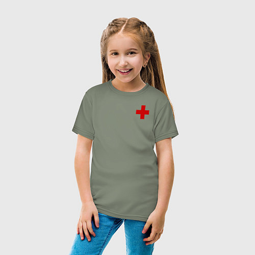 Детская футболка Hospital Classic / Авокадо – фото 4
