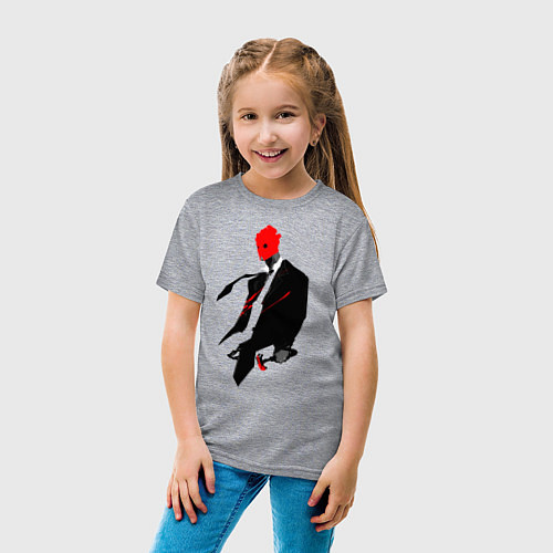 Детская футболка Дорохэдоро Син / Меланж – фото 4