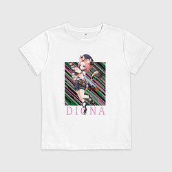 Детская футболка Диона Genshin Impact