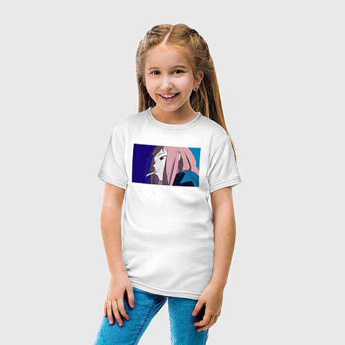 Детская футболка Never knows best color / Белый – фото 4