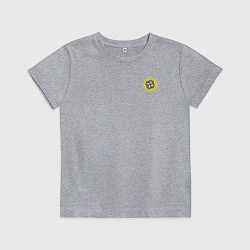 Футболка хлопковая детская Молвинец славяне, цвет: меланж