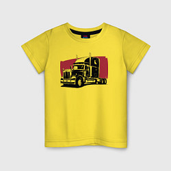 Детская футболка Truck red