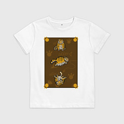 Детская футболка Три тигра