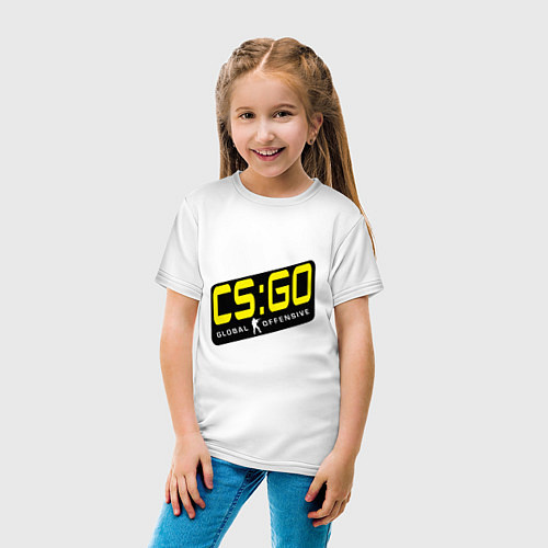 Детская футболка CS:GO Новая эра / Белый – фото 4