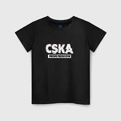 Детская футболка ЦСКА CSKA Глитч