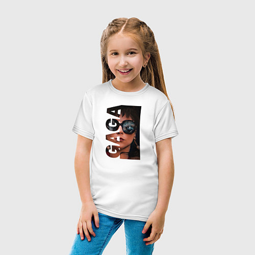 Детская футболка ГАГА / Белый – фото 4