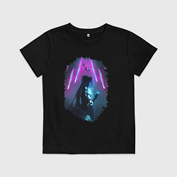 Детская футболка ДЖИНКС, ЛИГА ЛЕГЕНД ARCANE JINX