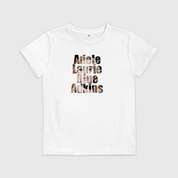 Детская футболка Буквы Adele