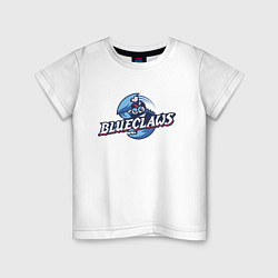 Детская футболка Jersey shore Blue claws - baseball team