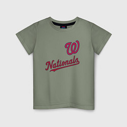 Детская футболка Washington Nationals - baseball team!