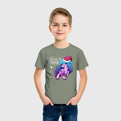 Детская футболка Izzy Magic Time / Авокадо – фото 3