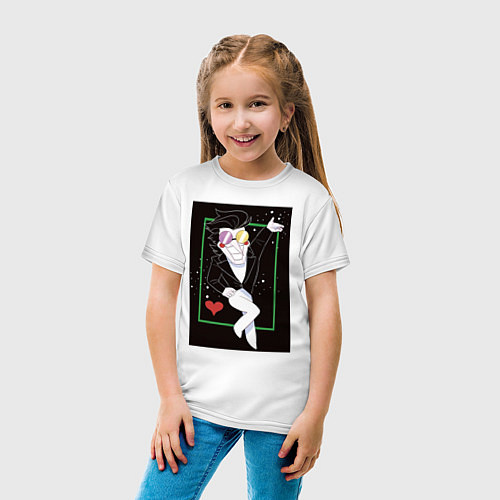 Детская футболка Deltarune - Big Love / Белый – фото 4