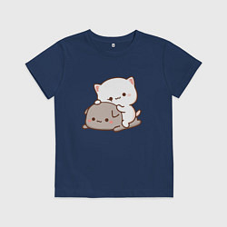 Детская футболка Котики играют 02