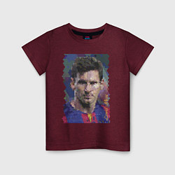 Детская футболка Lionel Messi - striker, Barcelona
