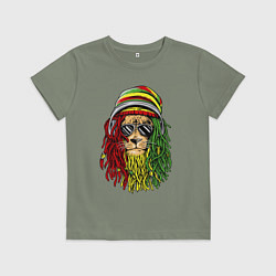 Детская футболка Rasta lioN