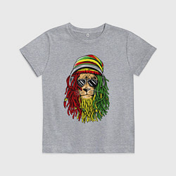 Детская футболка Rasta lioN