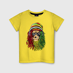 Детская футболка Rasta lioN