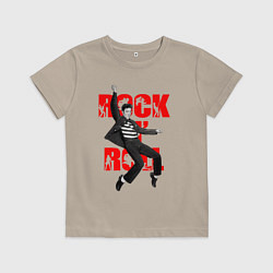 Детская футболка Rokc n roll king