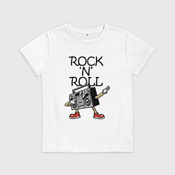 Детская футболка Rock n Roll dab