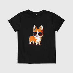 Детская футболка ИНКОРГНИТО , скрытый корги