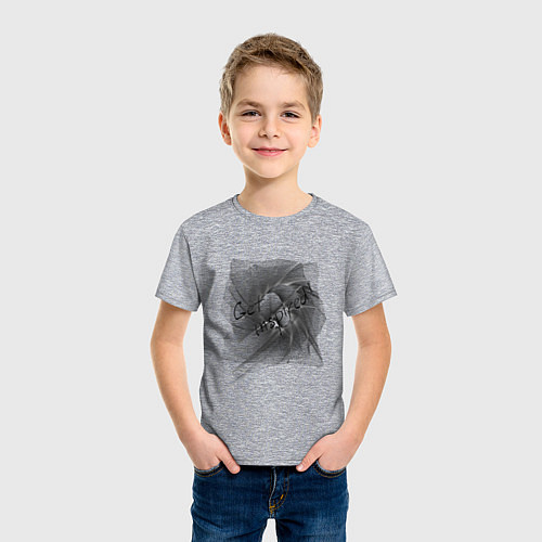 Детская футболка Коллекция Get inspired! Абстракция 952-Gi / Меланж – фото 3