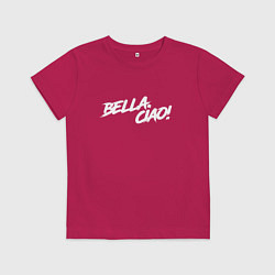 Детская футболка БУМАЖНЫЙ ДОМ, BELLA CIAO!