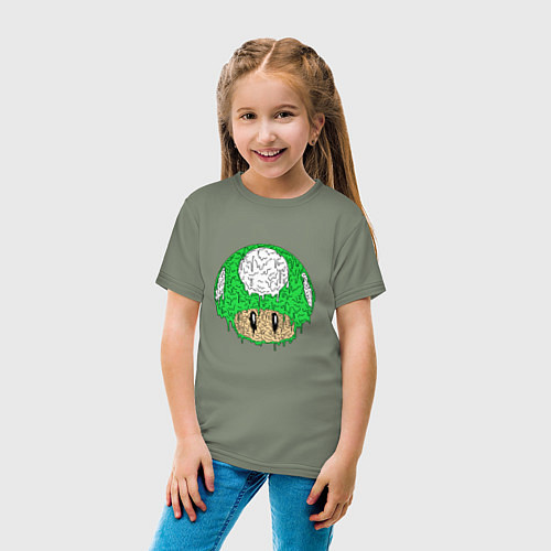 Детская футболка Поплывший Гриб / Авокадо – фото 4