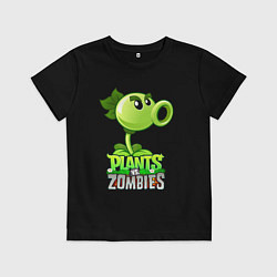Детская футболка Plants vs Zombies Горохострел