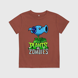 Детская футболка Plants vs Zombies Морозный Горох