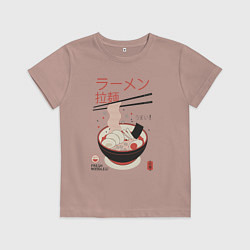 Детская футболка Японский стиль рамен