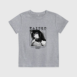 Детская футболка Райдэн Shogun Raiden, Genshin Impact