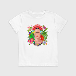 Детская футболка Фрида Кало Мексика Художник Феминист