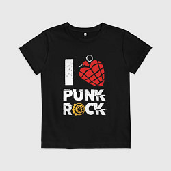 Детская футболка I LOVE PUNK ROCK