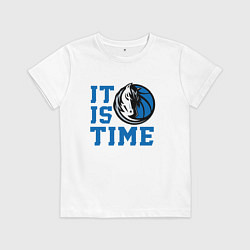 Детская футболка It Is Dallas Mavericks Time Даллас Мэверикс