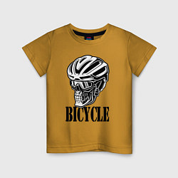 Детская футболка Bicycle Skull