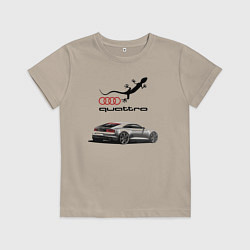 Детская футболка Audi quattro Lizard