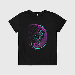 Детская футболка Кричащий Эрен атака титанов