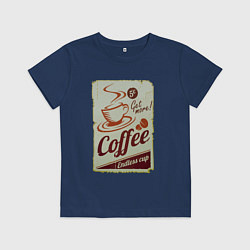 Детская футболка Coffee Cup Retro