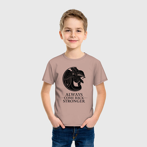 Детская футболка Elden Ring - Always come back stronger / Пыльно-розовый – фото 3