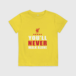 Детская футболка Никогда не будешь один