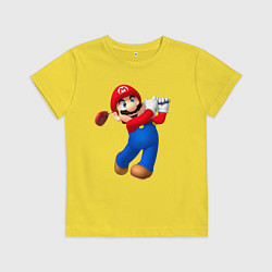 Детская футболка Марио - крутейший гольфист Super Mario