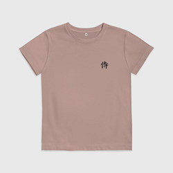 Детская футболка ИЕРОГЛИФ САМУРАЙ