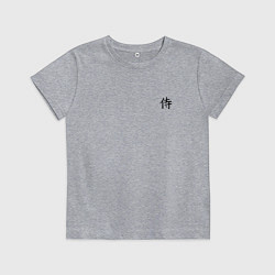 Детская футболка ИЕРОГЛИФ САМУРАЙ