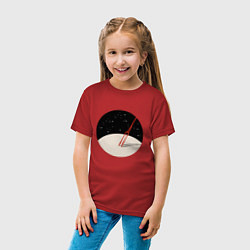 Футболка хлопковая детская Евангелион нового поколения, цвет: красный — фото 2