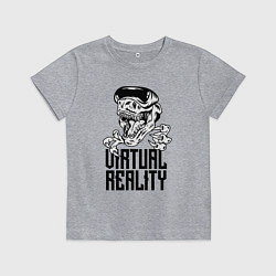 Детская футболка Virtual reality Dinosaur