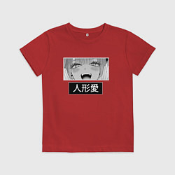 Детская футболка Фарфоровая кукла взгляд Marin Kitagawa