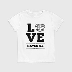 Детская футболка Bayer 04 Love Классика
