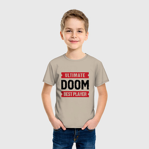 Детская футболка Doom Ultimate / Миндальный – фото 3