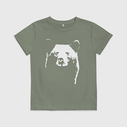 Детская футболка Медвежий лик